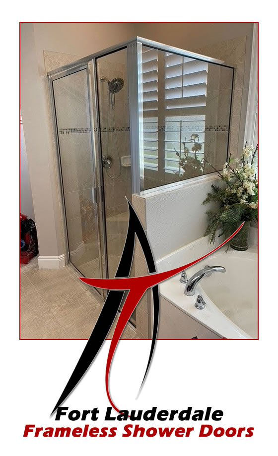 Fort Lauderdale  Frameless Shower Doors installer