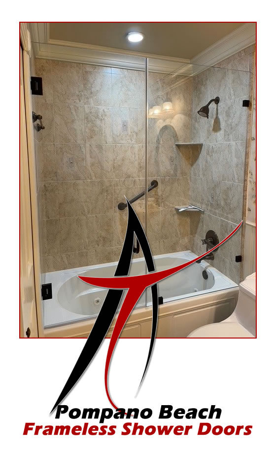 Pompano Beach Frameless Shower Doors installer